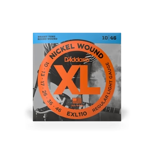 D'Addario EXL110 10-Pack Electric Guitar Strings - Regular Light