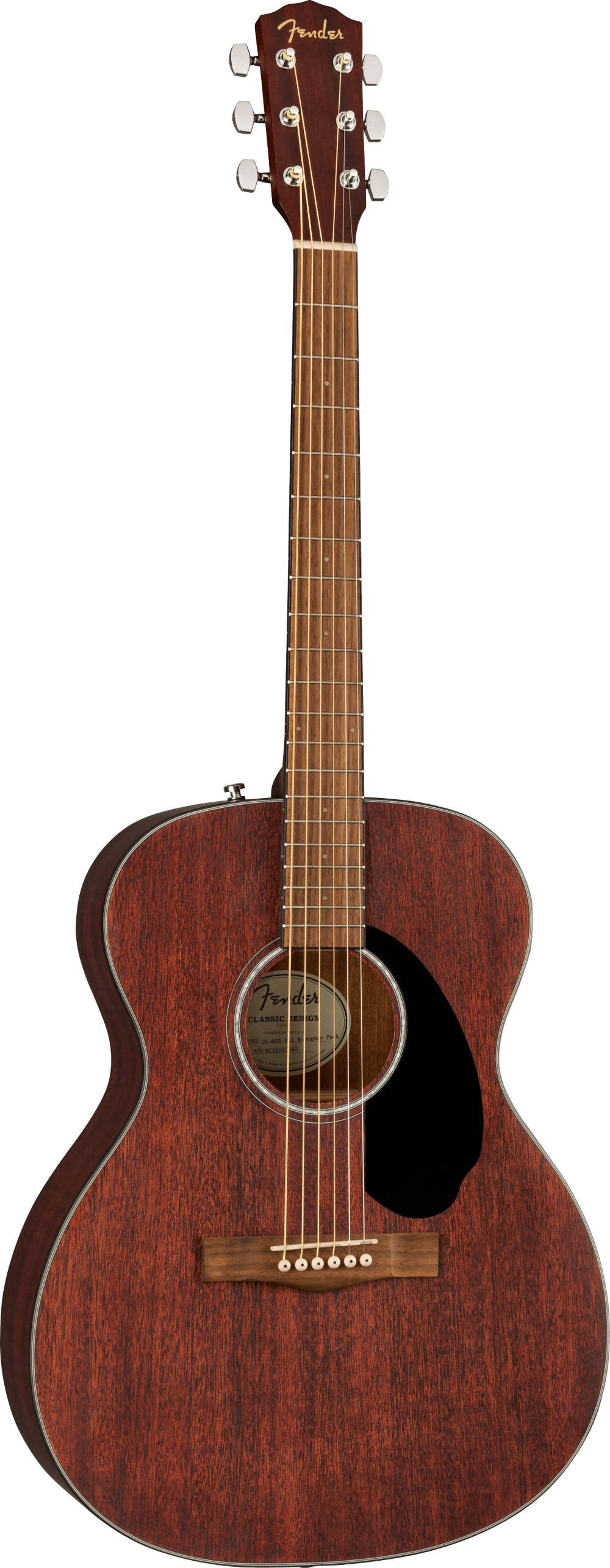 Fender CC-60S Concert Pack - Mahogany — front angle