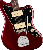 Fender American Professional Jazzmaster Electric Guitar - Oxblood — Three quarter front 3