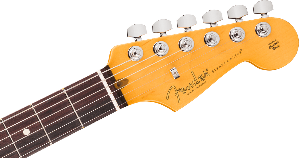 Fender American Professional Stratocaster Electric Guitar - Oxblood headstock