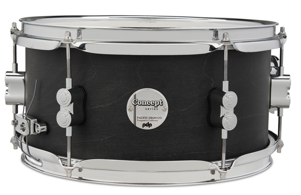 PDP PDSN0612BWCR Concept Snare 6”x12” - Black Wax