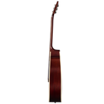 Gibson Hummingbird Studio EC Acoustic Electric Guitar - Tri-Burst Satin — side view