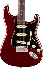 Fender American Professional Stratocaster Electric Guitar - Oxblood — Three quarter front 1
