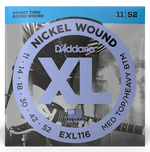 D'Addario EXL116 Electric Guitar Strings - Medium Top Heavy Bottom