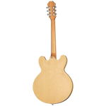 Epiphone Casino Hollowbody Electric Guitar - Natural — back view
