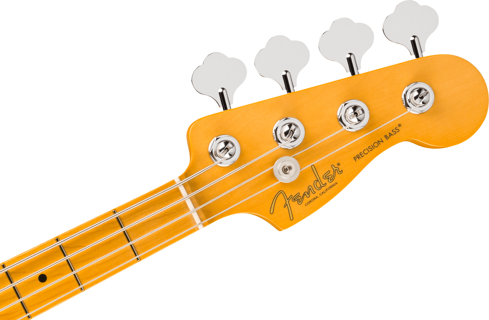 Fender American Professional Precision Bass Guitar - Natural headstock