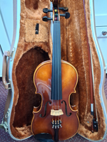 Used Kessler Copy of a Strad Full-size Violin - With Case and Bow — Front 2