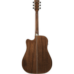 Ibanez Artwood AW391CE Acoustic-electric Guitar - Black High Gloss — Back 2