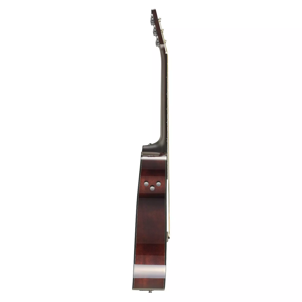 Yamaha TAS1E TransAcoustic Concert Acoustic Electric Guitar - Ultra Marine — side view