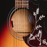 Gibson Hummingbird Studio EC Acoustic Electric Guitar - Tri-Burst Satin detail