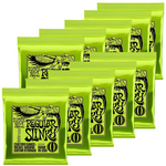 Ernie Ball Regular Slinky 10-Pack Nickel Wound Electric Guitar Strings - Regular Light — front angle