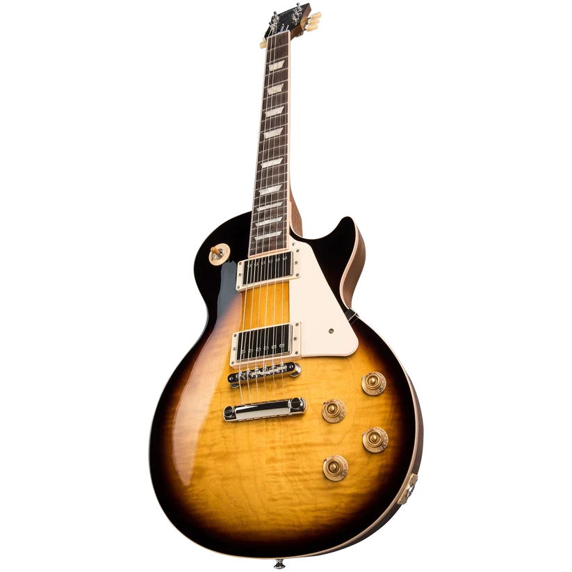 Gibson Les Paul Standard '50s Figured Top Electric Guitar - Tobacco Burst — Front angle 2