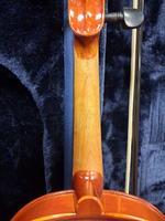 Used Samuel Eastman VA80 16' Viola - With Hardshell Case and Bow — Back 2