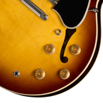 Gibson ES-335 '50s Semi-Hollowbody Electric Guitar - Vintage Tobacco Burst controls