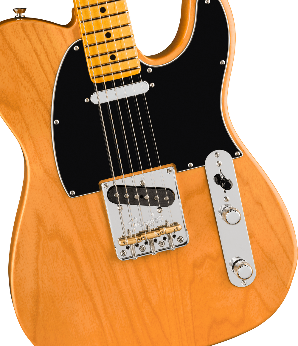 Fender American Professional Telecaster Electric Guitar - Natural — Three quarter front 3