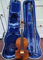 Used German Import 3/4 Student Violin - With Case and Bow — Front 2