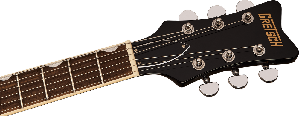 Gretsch Streamliner Jet Club Electric Guitar - Jet Black headstock