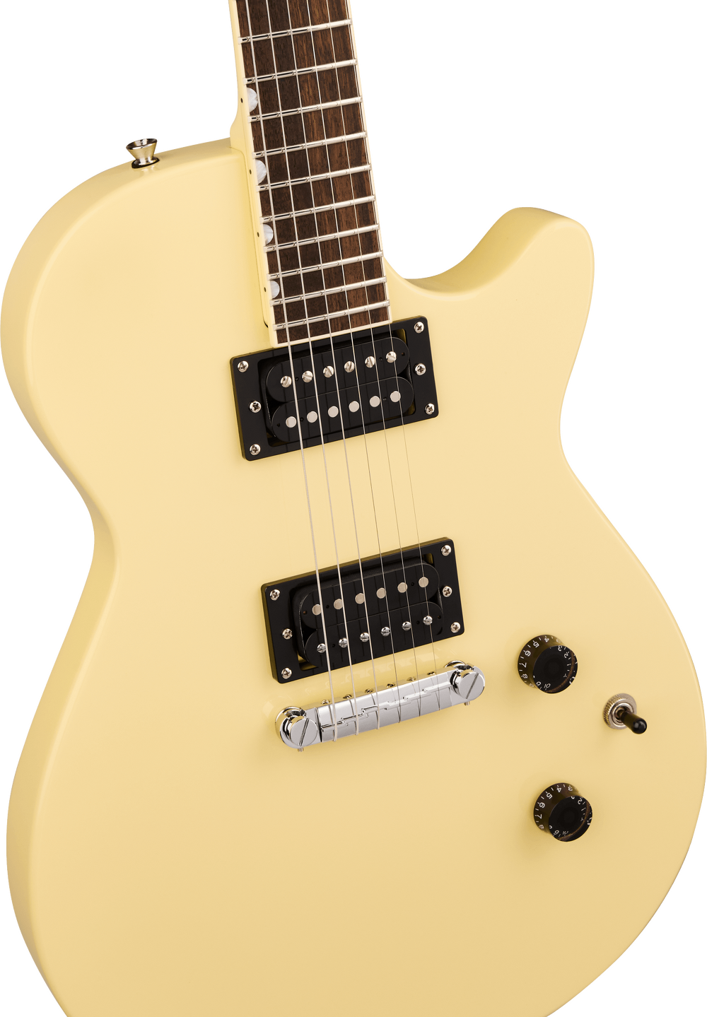 Gretsch Streamliner Jet Club Electric Guitar - Aged White — Three quarter front 2