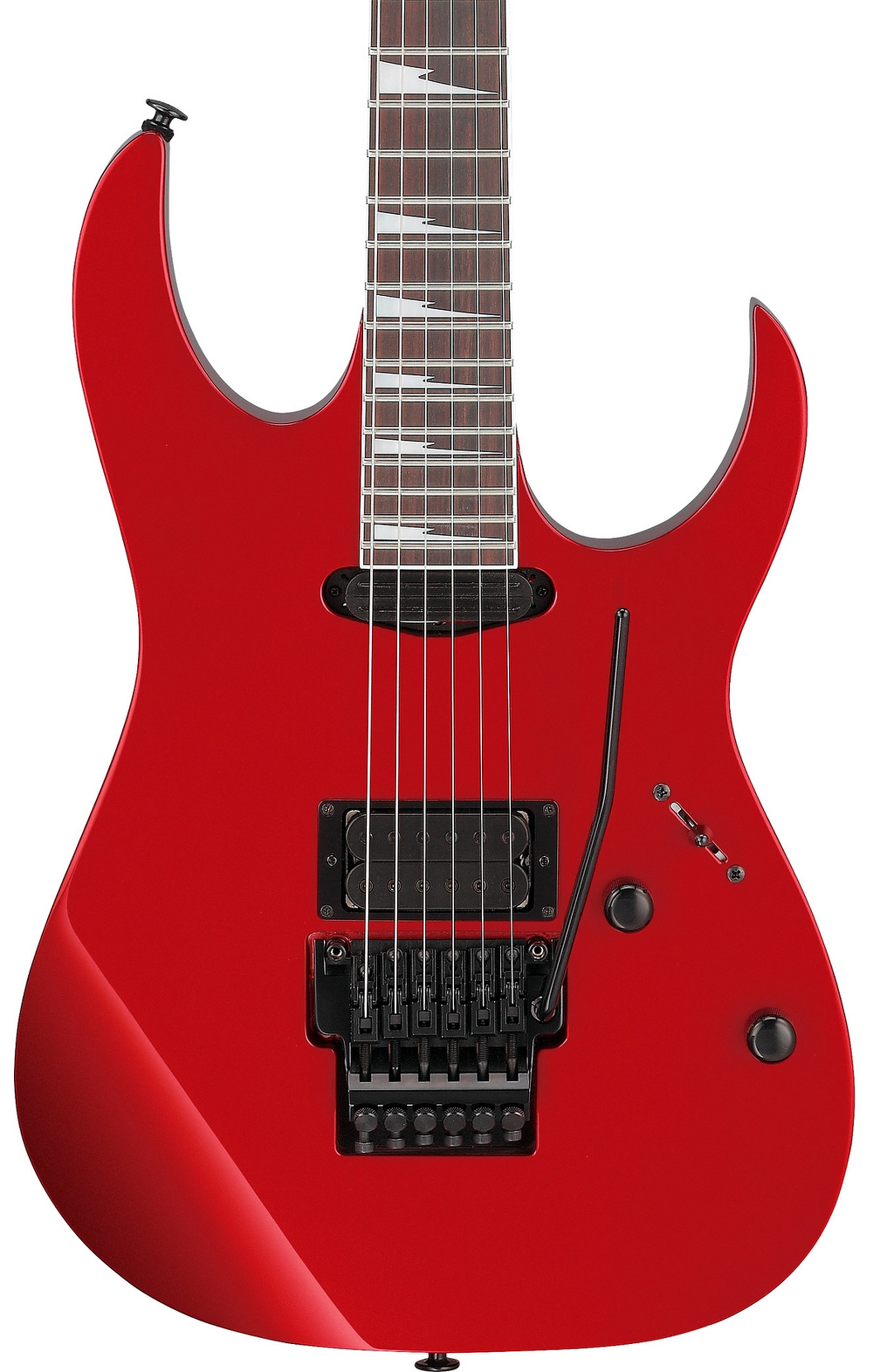 Ibanez RG565R Genesis Collection Electric Guitar - Candy Apple Red — Three quarter front 1