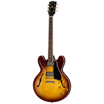 Gibson ES-335 '50s Semi-Hollowbody Electric Guitar - Vintage Tobacco Burst — front angle