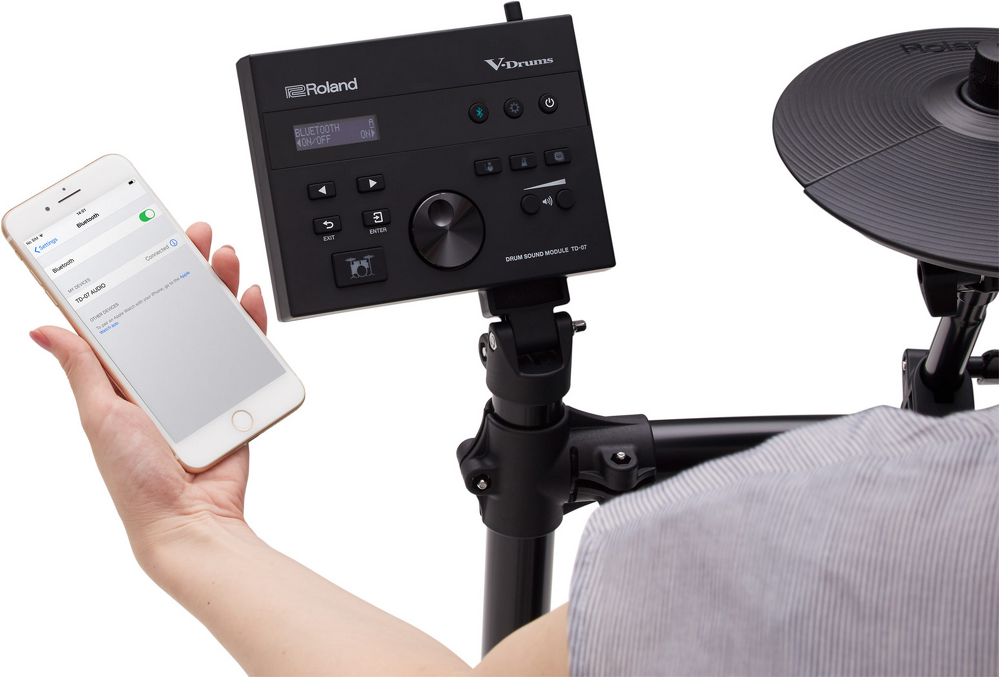 Roland TD-07KV2 V-Drums Electronic Drum Set in use