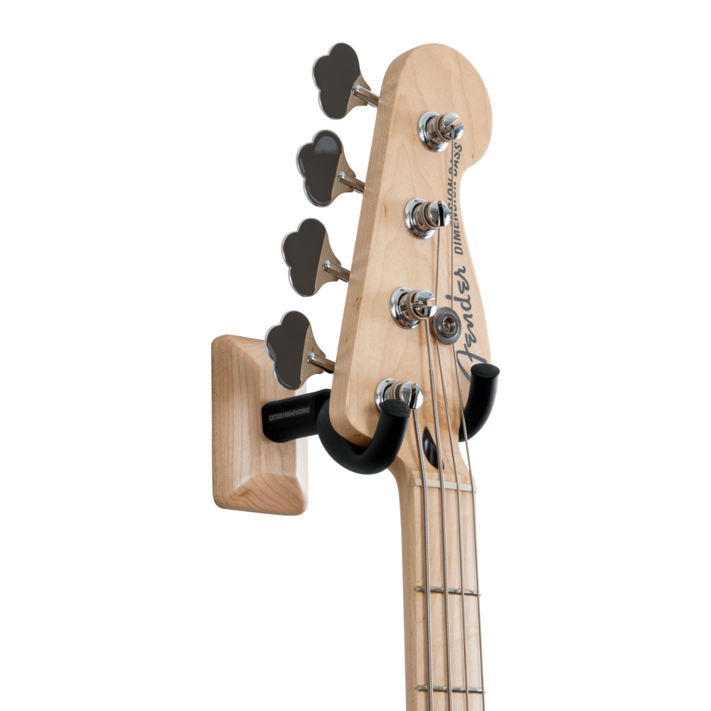 Frameworks GFW-GTR-HNGRMPL Wall Mount Guitar Hanger - Maple — Detail 1