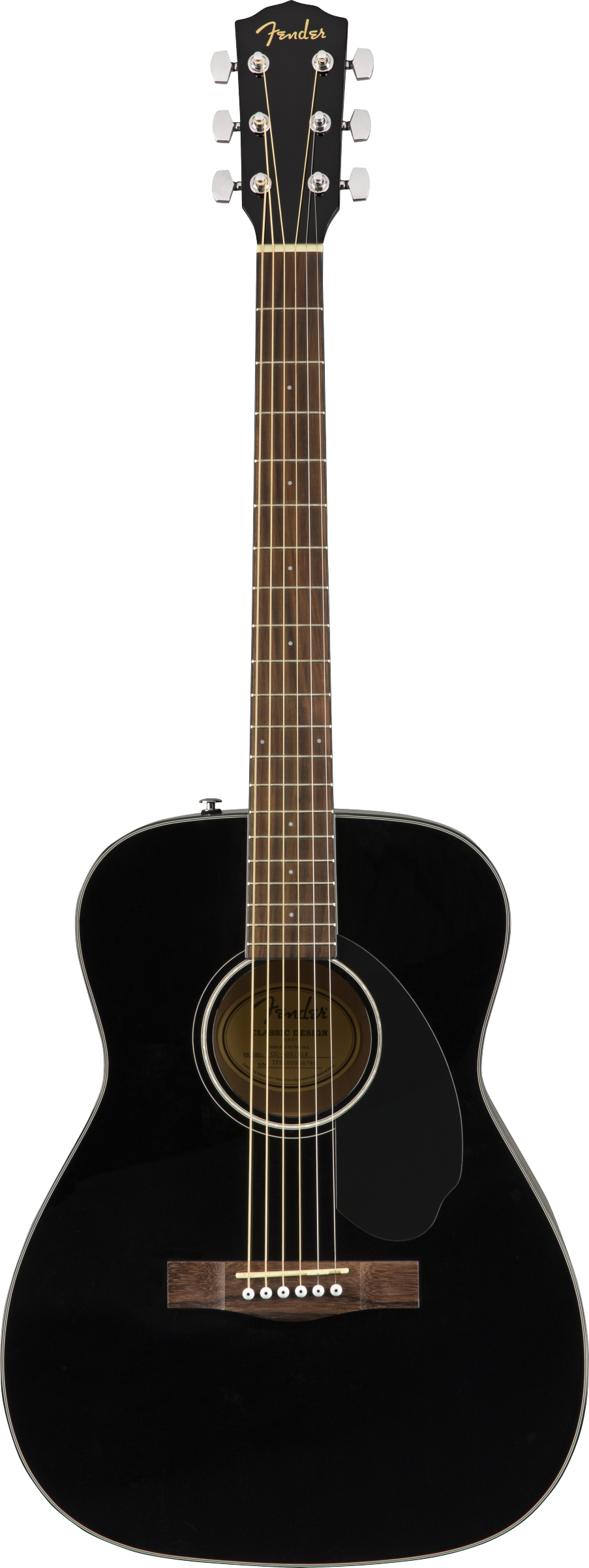 Fender CC-60S Concert Acoustic Guitar Pack - Black