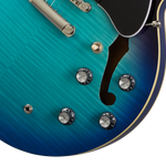 Epiphone ES-335 Figured Semi-Hollow Electric Guitar - Blueberry Burst controls