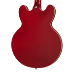 Epiphone ES-335 Semi-Hollowbody Electric Guitar - Cherry — three-quarter back view