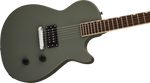 Gretsch Streamliner Jet Club 1 Pickup Electric Guitar - Olive Drab — Three quarter front 3
