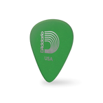 D'Addario 10 Pack Duralin Guitar Picks - Medium — front angle