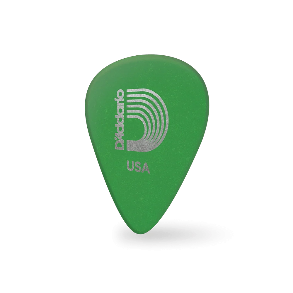 D'Addario 10 Pack Duralin Guitar Picks - Medium — front angle