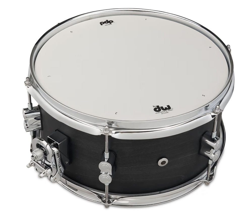 PDP PDSN0612BWCR Concept Snare 6”x12” - Black Wax — front angle