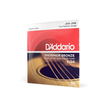 D'Addario EJ24 Phosphor Bronze DADGAD Tuning Acoustic Guitar Strings - True Medium — front angle