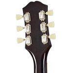 Epiphone ES-335 Figured Semi-Hollow Electric Guitar - Blueberry Burst headstock, back