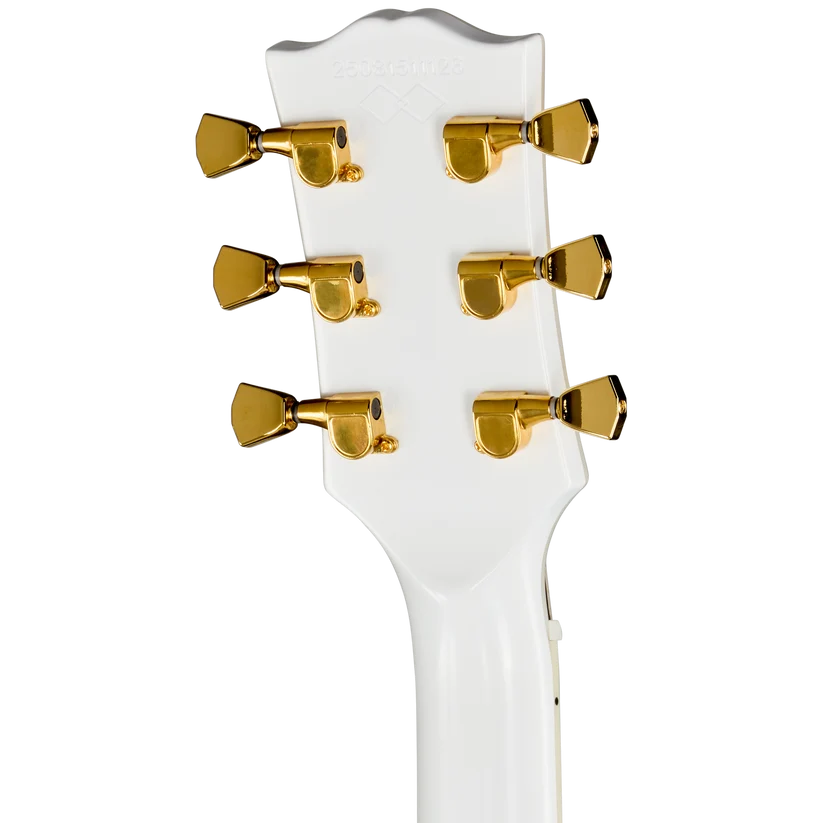 Epiphone Alex Lifeson 1976 ES-355 Reissue Electric Guitar - Alpine White headstock, back