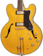 Epiphone Sheraton Semi Hollow-Body Electric Guitar - Natural — three-quarter front view