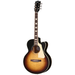 Gibson Les Paul Parlor Acoustic Electric Guitar - Vintage Sunburst — front angle