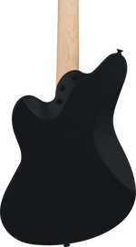 Jackson X Surfcaster SC HT6 Electric Guitar - Satin Black — three-quarter back view
