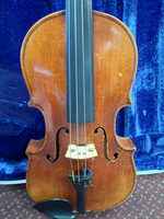 Used German Import 3/4 Student Violin - With Case and Bow — three-quarter front view