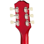 Epiphone ES-335 Left-Handed Semi-Hollowbody Electric Guitar - Cherry headstock, back