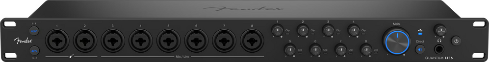 Fender Studio Quantum LT 16 USB-C Audio Interface — Front angle 1