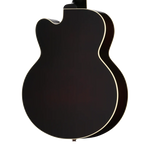 Gibson Les Paul Parlor Acoustic Electric Guitar - Vintage Sunburst — three-quarter back view