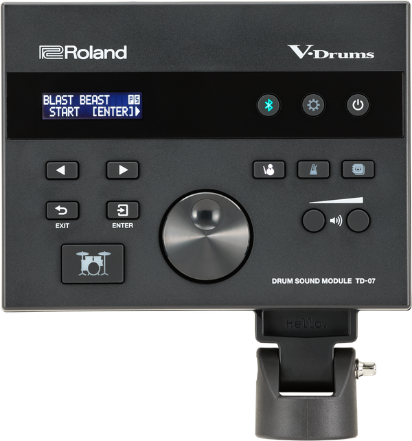 Roland TD-07DMK2 V-Drums Electronic Drum Set — Control 1