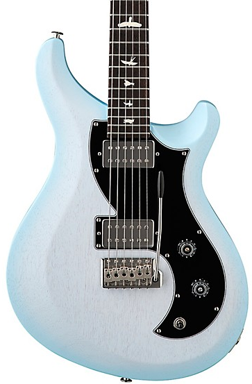 PRS S2 Vela Satin Electric Guitar - Cloud Burst — three-quarter front view