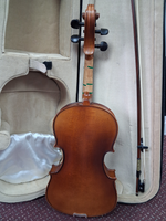 Used Sandner Model 40015 15" Viola - With Case and Bow — Back 1