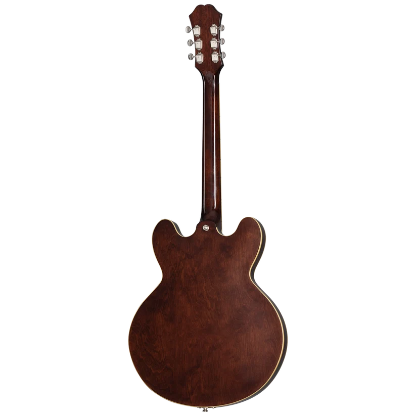 Epiphone Casino Hollowbody Electric Guitar - Vintage Sunburst — back view