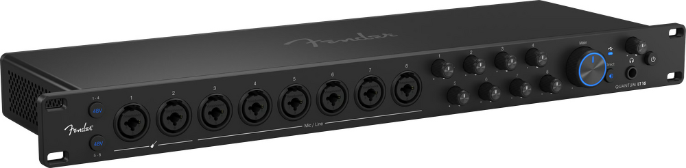 Fender Studio Quantum LT 16 USB-C Audio Interface — Front angle 2