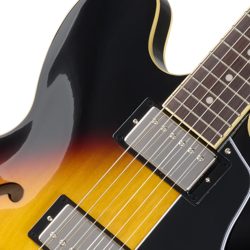 Epiphone ES-335 Semi-Hollowbody Electric Guitar - Vintage Sunburst detail