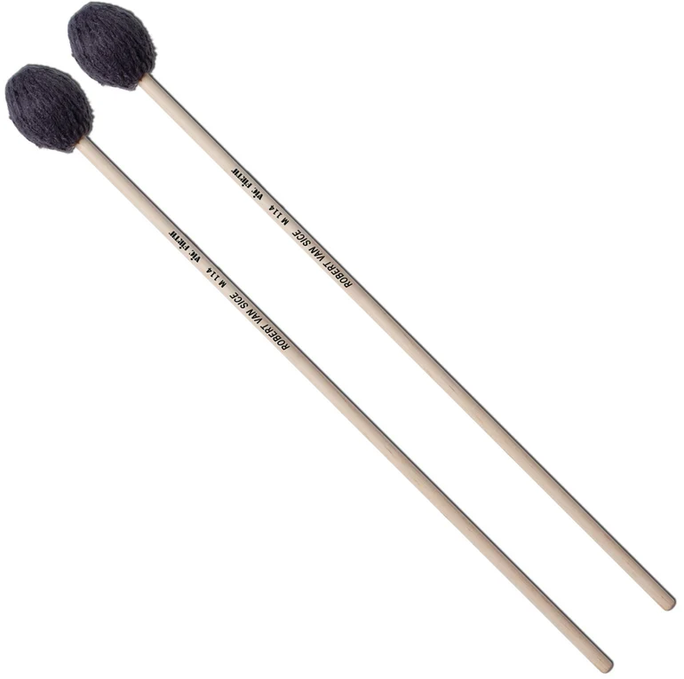 Vic Firth Robert van Sice Marimba Mallets - Medium — Front 1